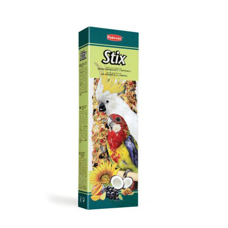 اسنک میوه ای برای طوطی Stix Pappagalli
